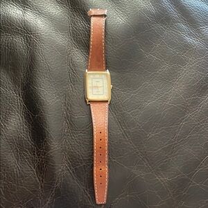 Timex Brown and Gold Classic Watch